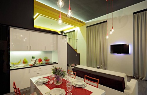 Donji Grad Apartment | The park of the residence in Zagreb Duplex No. 5
