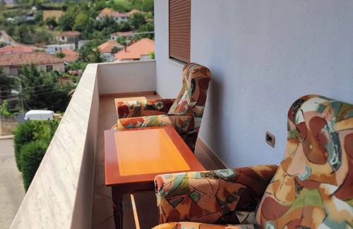 Udenisht House | The peace of spiritnOne bedroom with a balcony with lake view ,isolated and calm