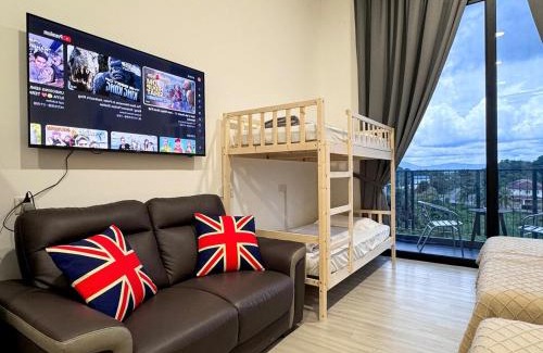 Taman Charming Apartment | The Podium-Studio-Free 1 Parking-6 Pax-D335B