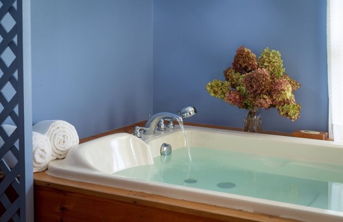 Sparta Bed & Breakfast | The Presidential Suite on second floor quiet peaceful Driftless Region