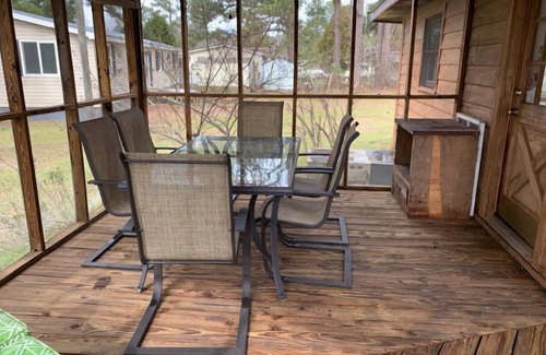 Summerton Cabin | The Round House on Potato Creek at 1256 Quackenbush Road