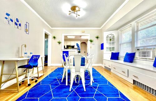 Old Brooklyn House | The Sapphire Haven - Your Old Brooklyn Oasis Awaits Families, Couples, Business Travelers Near Downtown With Parking, 300 MB WiFi & Self Check-In