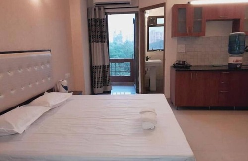 Vrindavan Apartment | The spacenHare Krishna Orchid, Vrindavan Studio Apartment for Family and Friend