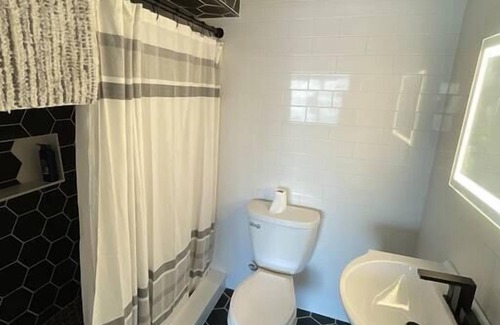 Sodus Point Apartment | The “street” at the lodge