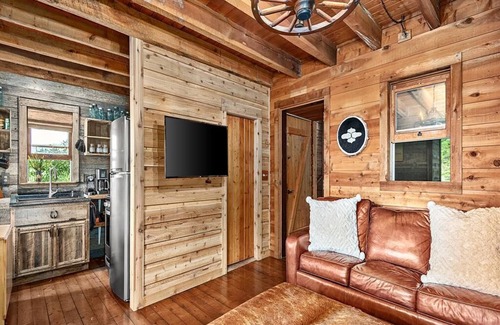 Cataloochee Ranch Cabin | The Treehouse at Cataloochee - Luxury, Mountain Experience at 4,900ft! HOT TUB!