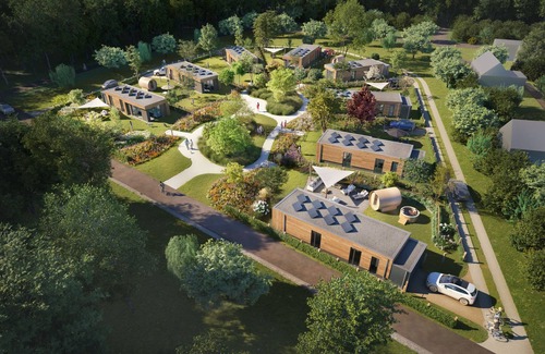 Kotten House | This holiday home with a fully enclosed dog fence, private sauna and hot tub features a cosy, homely living room with open kitchen, 2 bedrooms and a spacious outdoor area.