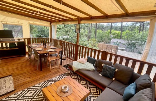 Claouey Resort | Tiny house famille nature cap ferret