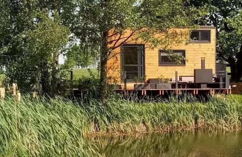Buhlau House | TinyHousebeiDresden klein aber fein, beste Lage Naturteich große Terrasse - Nähe Sächsische Schweiz