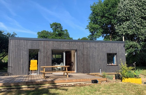 Saint-Gildas-des-Bois House | To enjoy Brittany this summer, wooden house for 2 Pax to rent 1 or 2 months