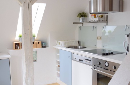 Neustadt in Holstein Apartment | Top floor apartment in an old building, near the harbor, close to the city center
