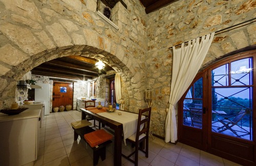 Askos Villa | Traditional Stone Villa Melite with private heated Swimming Pool