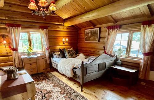 Hundorp House | Traditional timber farm with Sauna & Wi-Fi