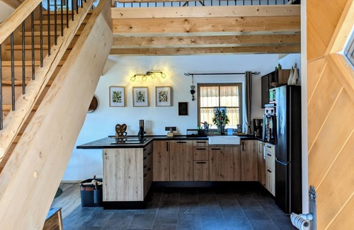 Mauth Ski Chalet | ⭐️⭐️⭐️⭐️⭐️Traum Chalet Wilde Möhre in the Bavarian Forest with wood-burning stove & sauna.