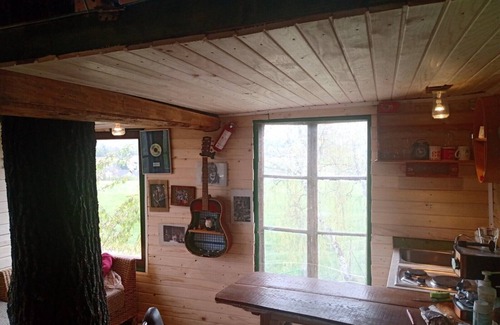 Grosuplje Cottage | Tree house Ramona + Fairytale wooden houseby Ljubljana on the floor in the price