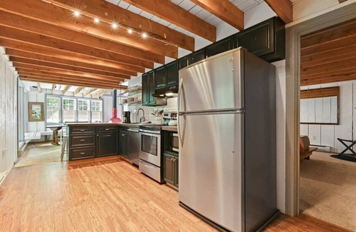 Cresco Ski Chalet | Treehouse Chalet w/Hot Tub, overlooking a creek on 6 acres