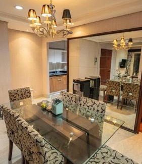 Grogol Utara Apartment | Trivana Pool View 3BR Senayan