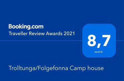 Jondal House | Trolltunga/Folgefonna Camp house