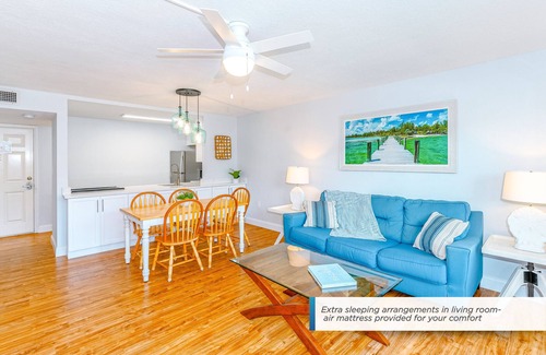 Avon By The Sea Condo | Tropical Oasis at Chateau by the Sea Family and Pet Friendly Beachfront Escape