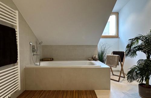 Innenstadt - Sankt Ulrich-Dom Apartment | TRULY - Direkt am Rathausplatz, Dachterrasse mit Blick auf Perlachturm, Garage, Fahrstuhl