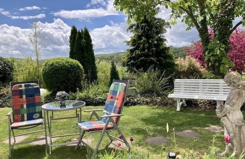 Bad Bocklet Apartment | Tuscany suite (75sqm) with two bedrooms and south-west facing balcony