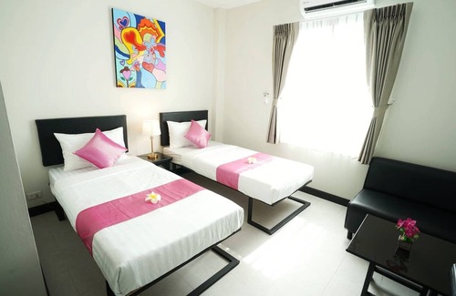 Sanambin Hotel | Twin Bed with ABF near Don Muang Airport