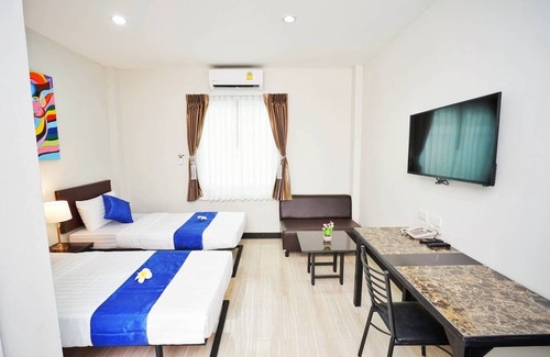 Sanambin Hotel | Twin Bed with ABF near Don Muang Airport