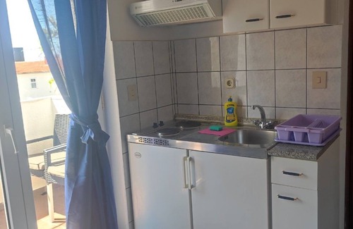 Baska Voda Apartment | Two bedroom apartment with balcony and sea view Baška Voda, Makarska (A-6612-b)