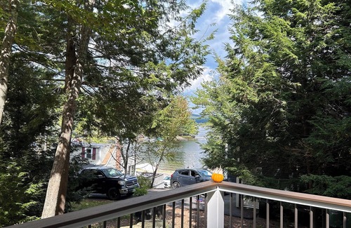 Northwood Cottage | Two bedroom cottage with views of Bow Lake, steps to beach and boat launch.