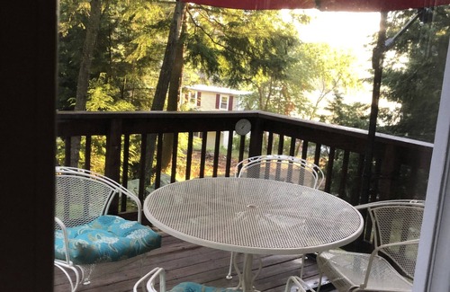 Northwood Cottage | Two bedroom cottage with views of Bow Lake, steps to beach and boat launch.