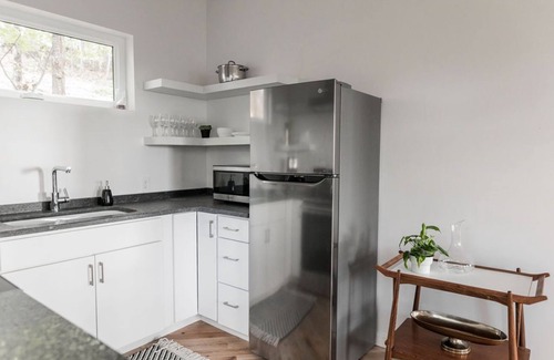 Lookout Mountain House | Two bedroom modern tiny house with bluff views, huge windows!