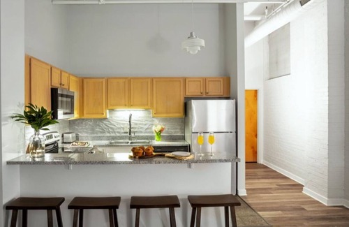 Wholesale District Apartment | TWO Bold 2BR 2BA Apartments by CozySuites