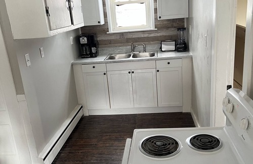 Berlin Apartment | Two BR close to ATV trails, hiking trails and ski areas, kayaking on the river.
