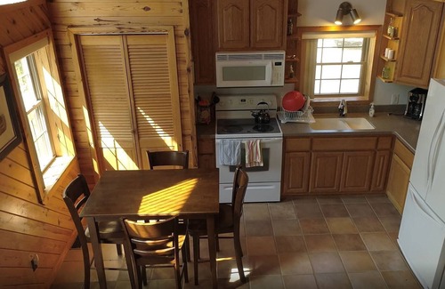 Cook Station Cabin | Two lakes & miles of hiking trails on 130 acres of private property 3Hills Cabin