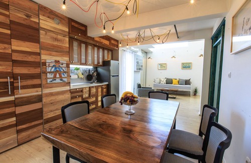 Bar Apartment | Two-level Penthouse apartment with indoor pool and panoramic terrace