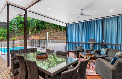 Bayview Heights Villa | Two Master Bedroom Suites, Brand New Modern Masterpiece & Views to Green Island