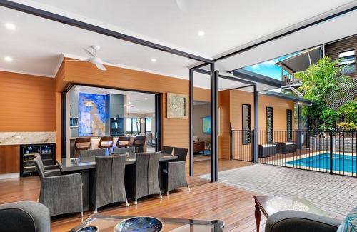 Bayview Heights Villa | Two Master Bedroom Suites, Brand New Modern Masterpiece & Views to Green Island