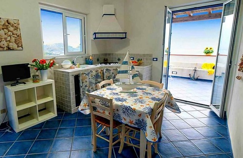 Capo d'Orlando Apartment | Two-room apartment overlooking the sea and the Aeolian Islands just 3 'from the beach of San Gregorio