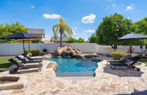 Thayer Estates House | Two Separate Game Rooms, Heated Pool, Spa, B-ball Court