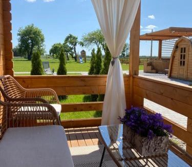 gmina Przyłek Cabin | Ukryte w Sadzie Domki & Spa