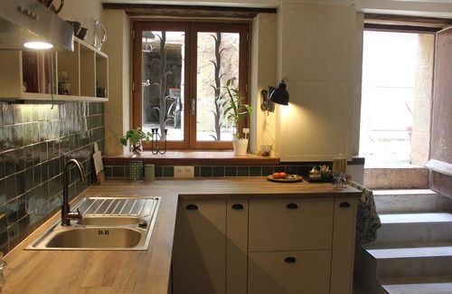 Fources House | Under the arcades of Fourcès - Lovely medieval house