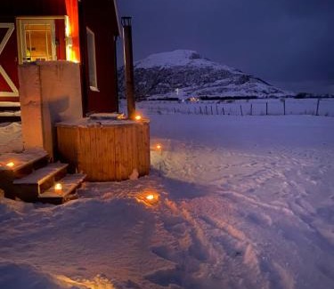 Ytre Vinje Villa | Unique Barnhouse in Amazing Gimsøy in Lofoten