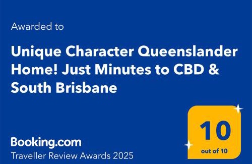Woolloongabba House | Unique Character Queenslander Home! Just Minutes to CBD & South Brisbane