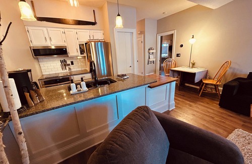 Biwabik Condo | Updated beachfront condo at Giants Ridge