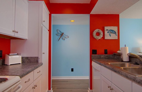 Oceanmarsh Subdivision Condo | Upgraded Condo Steps to the Boardwalk. Dog friendly!