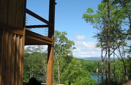 Sunset House | Upper Lake Keowee Waterfront! Covered Dock/Jetports. Mountain Serenity.