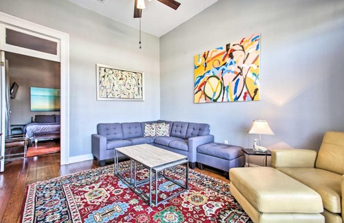 West Riverside Apartment | Uptown NOLA Apt on Magazine Street with Backyard!