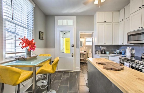 West Riverside Apartment | Uptown NOLA Apt on Magazine Street with Backyard!