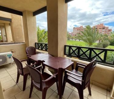 Punta del Moral Apartment | Urbanización Jardines de Isla canela vista jardín By SIT