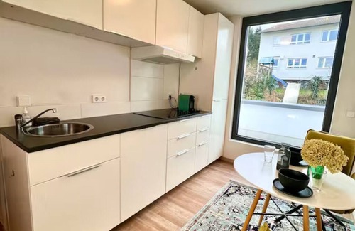 Ludwigsburg Apartment | Vacation apartment Aramis- As good as new penthouse apartment ni yellow