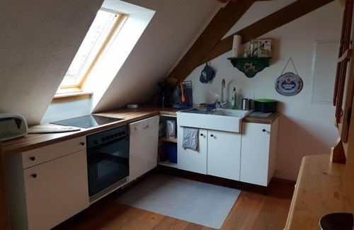 Weiltingen Apartment | Vacation apartment "Spatzennest" (85sqm) with two separate bedrooms and balcony